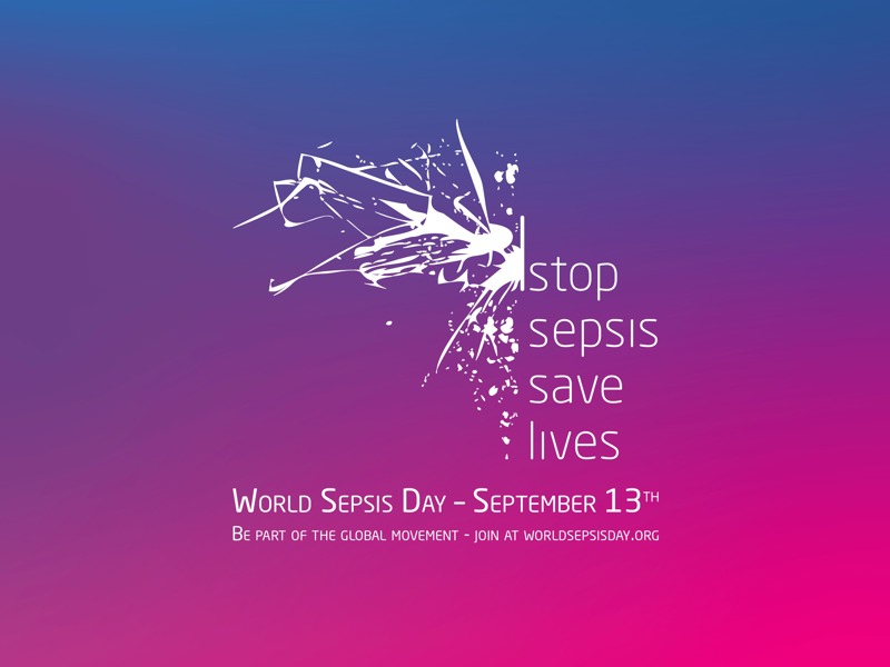 World sepsis day poster.
