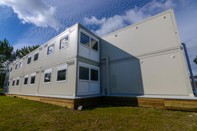 Image of a two storey portacabin.