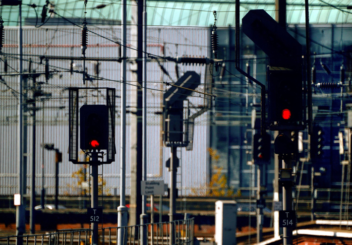 Image of rail control lights