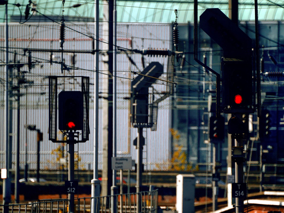 Image of rail control lights