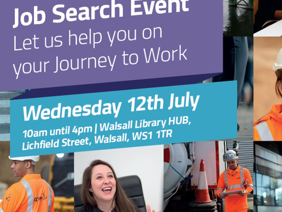 Poster of a Jobs Search Event